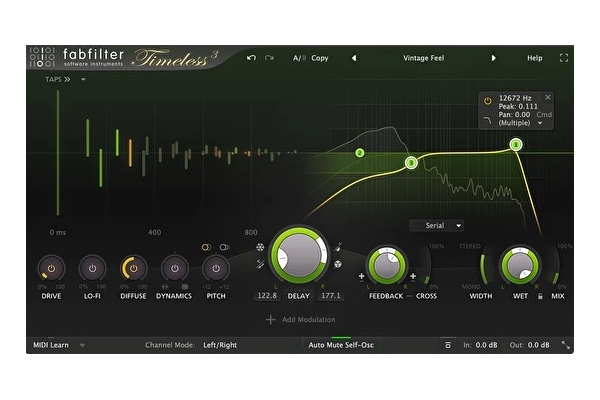 FabFilter FabFilter Timeless 3 Delay Plug-In (Download) 