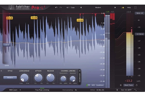 FabFilter Pro-L 2 Limiter Plugin (Download) FabFilter Pro-L 2 Limiter Plugin (Download)
