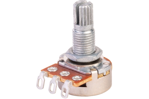 MEC Pickups  Mono Potentiometer, B500K, Split Shaft