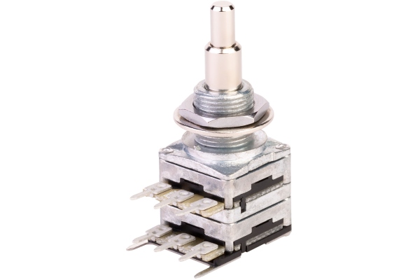MEC Pickups  Mono Stacked Potentiometer, B100K/cc / A500K