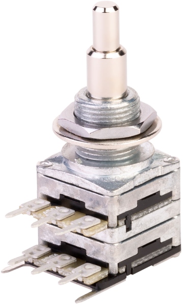 MEC Pickups  Mono Stacked Potentiometer, A500K / B500K
