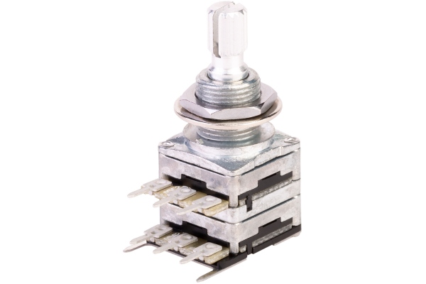  Stereo Potentiometer, (05A250K / 05C250K)/cc