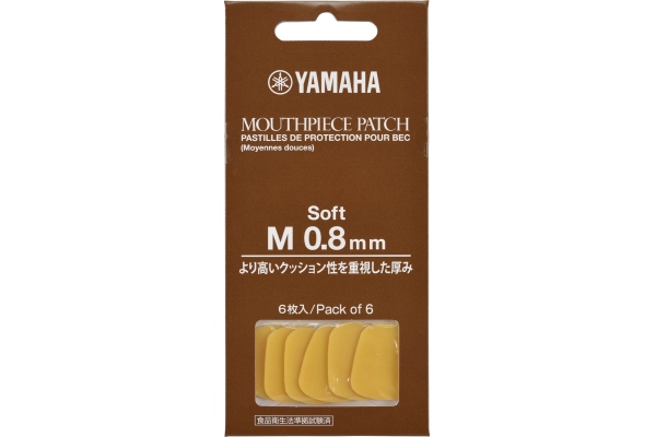 Mouthpiece Cushions 0,8mm Soft 6pcs Pack