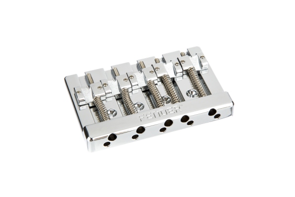 HiMass 5-String Bass Narrow Bridge With Brass Saddles Chrome
