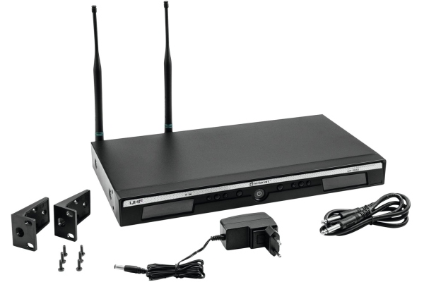 UR-222D 2-Channel UHF Receiver