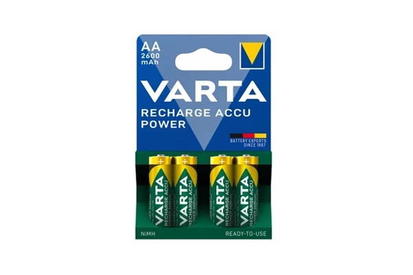 Varta 5716 Accu AA 2600 mAh - Set 4 Varta 5716 Accu AA 2600 mAh - Set 4