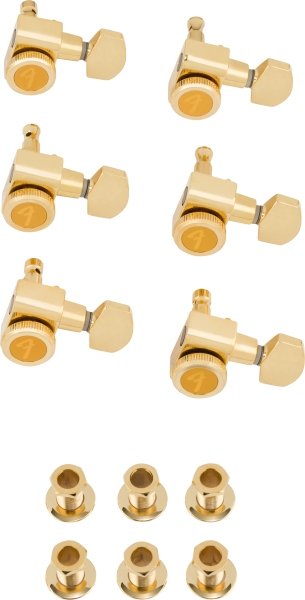 Fender Locking Stratocaster/Telecaster Staggered Tuning (Gold) 