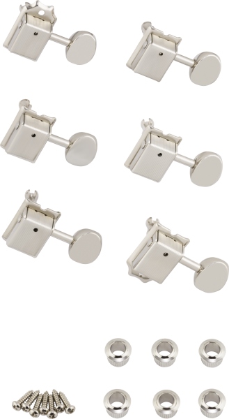 Fender Vintage-Style Strat/Tele Tuners Nickel 