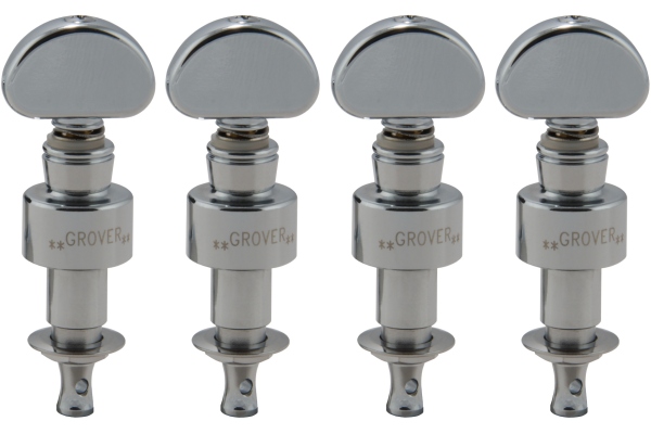 Grover 119C Geared Banjo Pegs Chrome Grover 119C Geared Banjo Pegs Chrome
