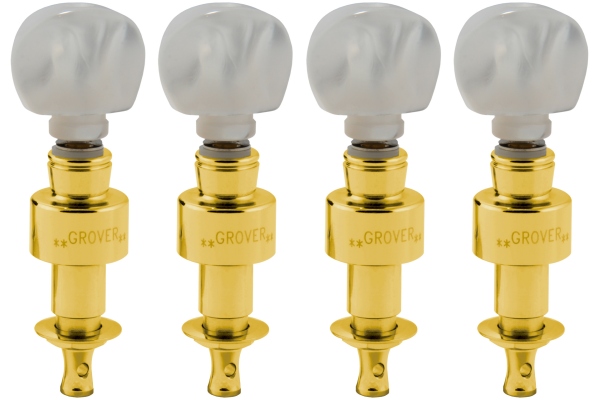 Grover 123G Geared Banjo Pegs Gold Grover 123G Geared Banjo Pegs Gold