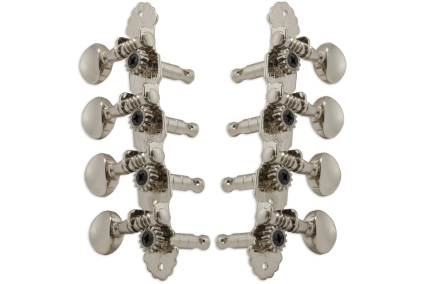 Grover 304N Sta-Tite Mandolin Machines 4 + 4 - Nickel