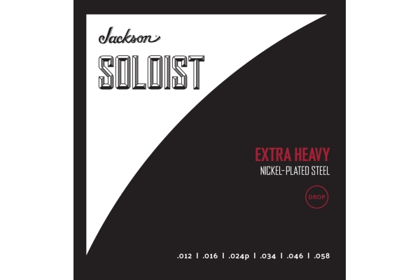 Jackson Soloist™ Strings Drop Extra Heavy .012-.058