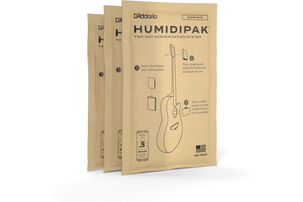 Daddario Humidipak Replacement 3 Pack Daddario Humidipak Replacement 3 Pack