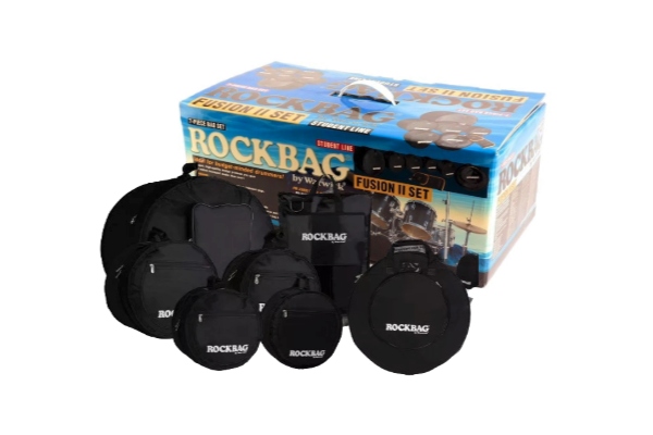 Warwick Student Drum Flat Pack Black Fusion II Set RB 22902 B