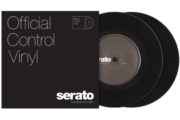 Serato Control Vinyl 2x7 - Black Serato Control Vinyl 2x7 - Black
