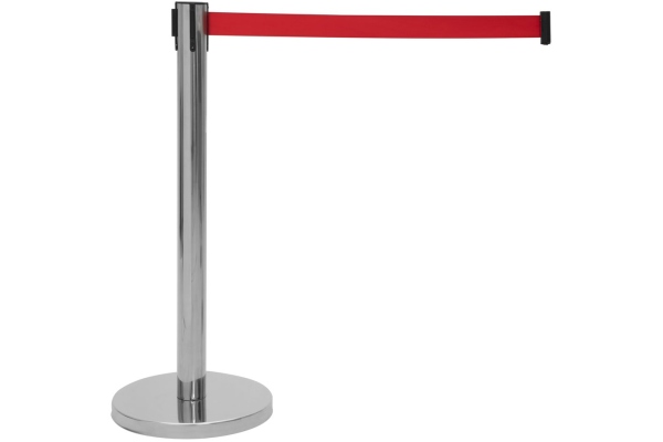Eurolite Barrier System with Retractable red Belt