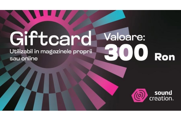 SoundCreation Card Cadou 300