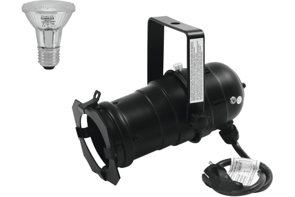 Set PAR-20 Spot bk + PAR-20 230V SMD 6W E-27 LED 6500K
