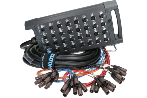 TrueLink 24/8 XLR 3p32-channel - single ground - 30 m