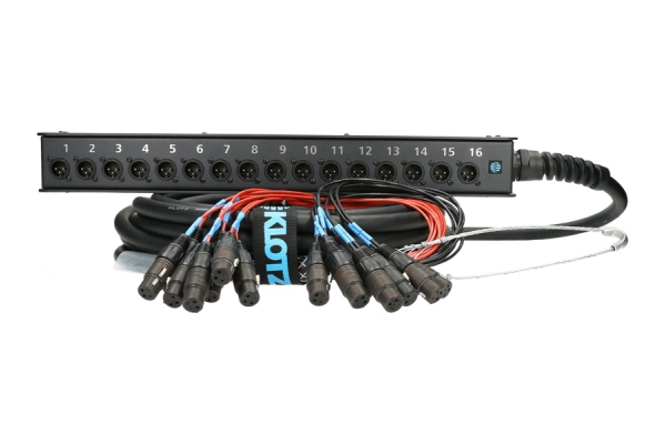 Klotz StraightLink 0/16 XLR 3p16-channel - single ground - 30 m