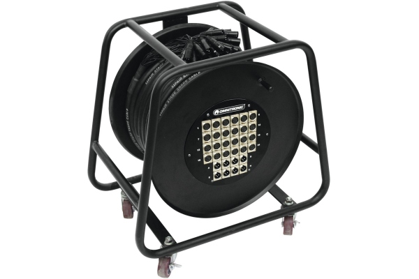 Omnitronic Multicore Stagebox 24/8 30m cable reel