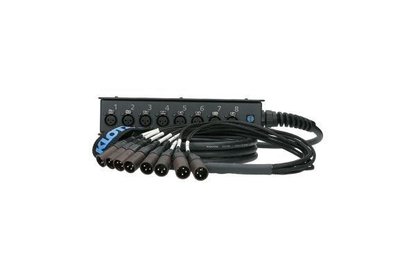 StraightLink AES/EBU 8/0 XLR 3p8-channel - digital - single ground - 10 m