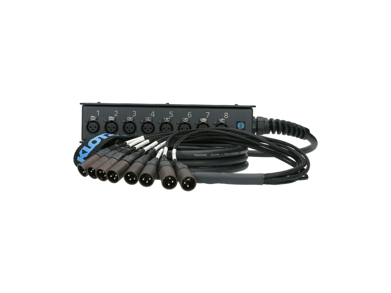 Klotz StraightLink AES/EBU 8/0 XLR 3p8-channel - digital - single ground - 30 m