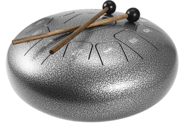 Dimavery TD-12 Steel Tongue Drum - Silver