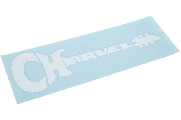 Chauvet Charvel Die-Cut Sticker White Chauvet Charvel Die-Cut Sticker White