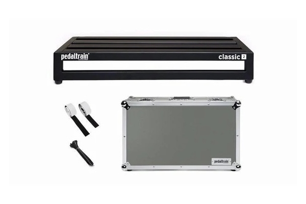 Pedaltrain PT-CL2-TC CLASSIC 2 Pedalboard with Tour Case