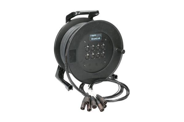 Klotz MiniCore 8/0 - 8x XLR 3p F/M8-channel - analog multicore drum - single ground