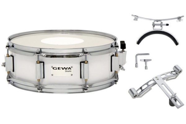 Marching Snare 14x5'' White