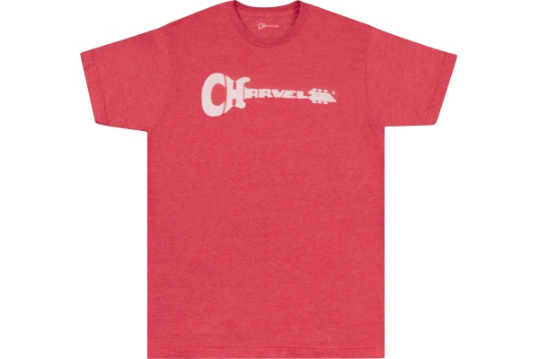 Charvel Guitar Logo T-Shirt Heather Red XL