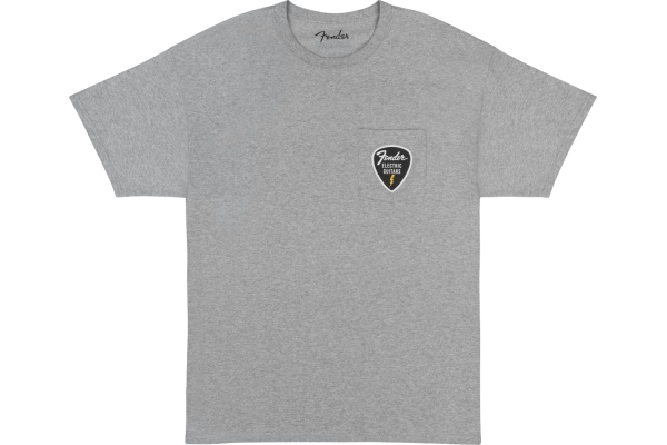Fender Pick Patch Pocket Tee Athletic Gray S Fender Pick Patch Pocket Tee Athletic Gray S