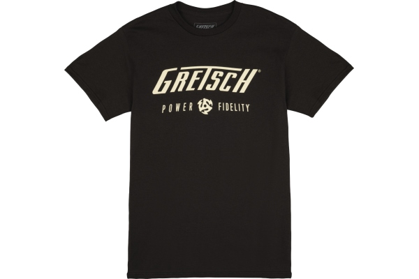 Gretsch Guitars Power & Fidelity™ Logo T-Shirt Black L