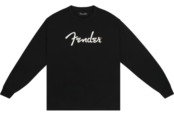Spaghetti Logo Long-Sleeve T-shirt, Black, L