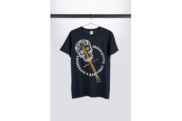 T-Shirt Skull Black S