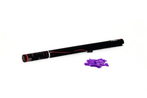 Electric Confetti Cannon 80cm, purple