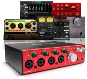 Focusrite Clarett 4Pre USB a legjobb audió interfészek között 2018-ban